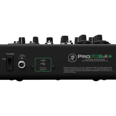 Mackie ProFX6v3+ 6-Channel Mixer image 4