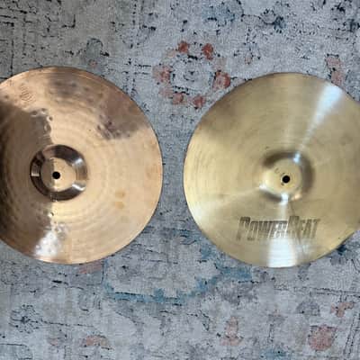 Zildjian 14” ZBT bottom and PowerBeat 14” top image 1