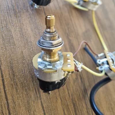 Gibson Wiring Harness with Push Pull Pots Les Paul 335 etc image 2