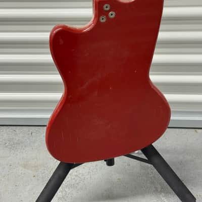 Silvertone 1488 1963 - 1973 - Cherry Red Sunburst - Built by Harmony image 7