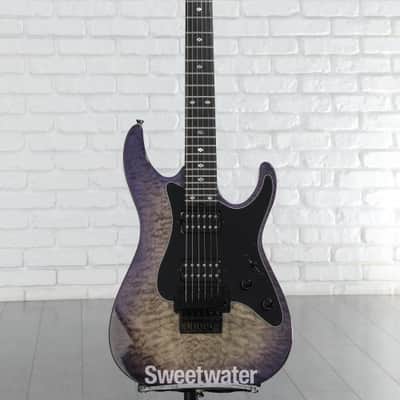 Kramer Volante Quilt HHFR Electric Guitar - Ultraviolet Burst (VOQHHUVBBFd1) image 1