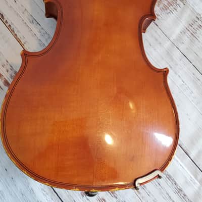 Copy of Franz Joseph Pfretschner 1/2 size violin with Glasser bow and case image 3