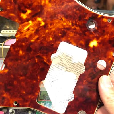 Original 60's Vintage Fender Jazzmaster Tortoise Shell Pickguard Fender Jazzmaster image 10