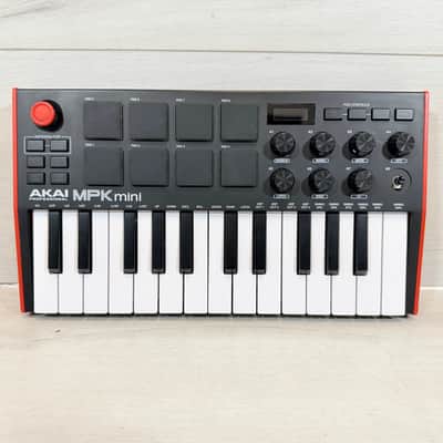 Akai MPK Mini MKII MIDI Controller – USB Beat Maker Keyboard w/ Pads