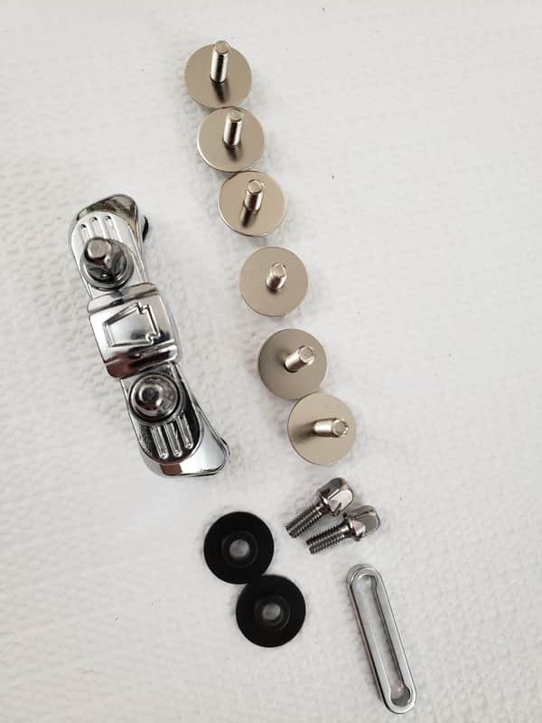 Ludwig Butt Plate Model P88 …..2024 - Chrome image 1