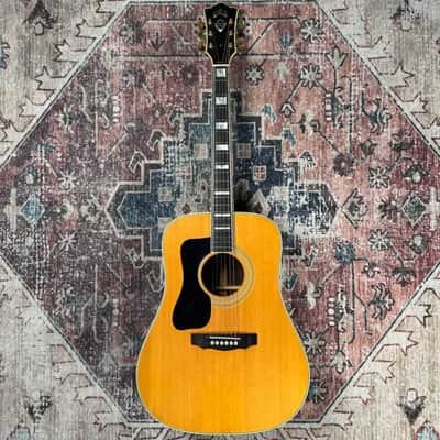 1975 Guild D55 LH Vintage Left Handed Westerly RI Natural Acoustic Guitar! image 5
