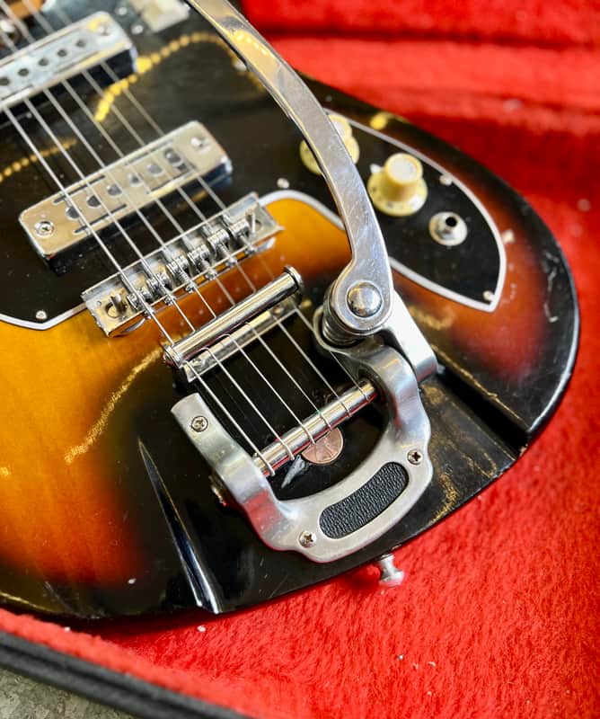 Kay ET-200 electric guitar 1960's - Teisco bizarre MIJ Japan