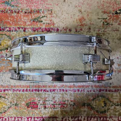 Ludwig Jazz Combo 13x3" Silver Sparkle 6-Lug Piccolo Snare - Granitone Interior image 6