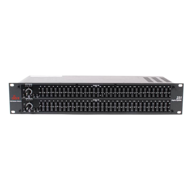 DBX-  231 2-band EQ Rack - USED image 1