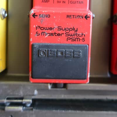 Immagine Vintage Boss BCB-6 Effects Pedal Pedalboard Carrying Case PSM-5 + Project OD-2 - 4
