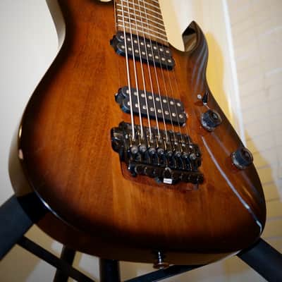 Ibanez LACS RGA8 2012 Bubinga/Dark Burst image 3