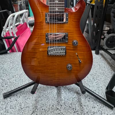 PRS SE Custom 24 7-String 2012 - 2014 - Vintage Sunburst image 2