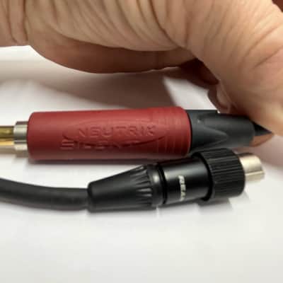 WA305S-II Gold Neutrik Silent Belt Pack Bodypack Guitar Instrument Lock Transmitter Cable Straight 1/4" Male Plug Mini TA4F -Female 4-Pin Connector for Shure Line 6 G50 G55 G90 Relay AKG Lock T1 UT1 SC1 BLX1 PG1 PGX1 GLXD1 QLXD1 SLX1 LX1 ULX1 UC1 Wireless image 4