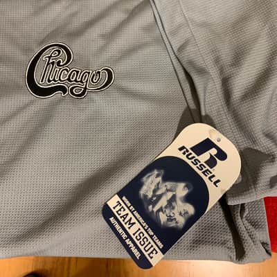 Rare Russell Team Issue “Chicago” Band Logo Promotional Golf Outing Shirt - LG image 4