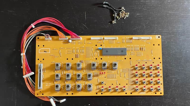 Korg Z1 - Left Panel Board (KLM-1934) image 1