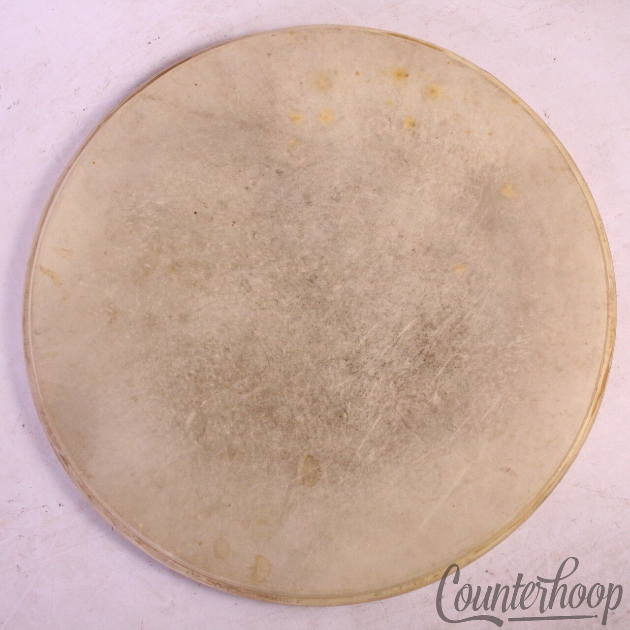 Leedy Snare/Floor Tom 14"Calf Skin Drum Batter/Resonant Head Vintage 30s USA* — main photograph
