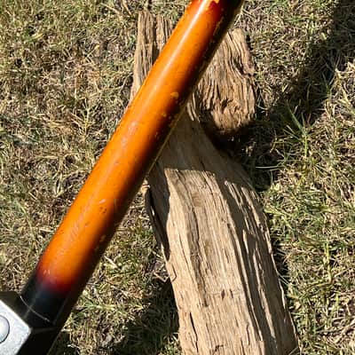 Vintage Airline Pocket Bass Guitar 1960’s - Sunburst Beat to H E Double Hockey Sticks and Ready to Roll! image 18