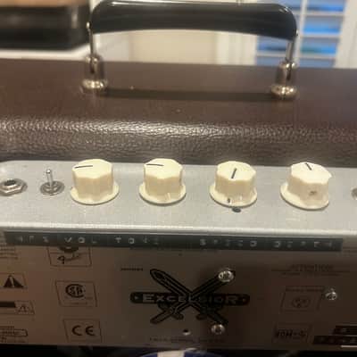Fender Excelsior Pawn Shop Series 13-Watt 1x15" Guitar Combo 2012 - 2013 Brown image 4