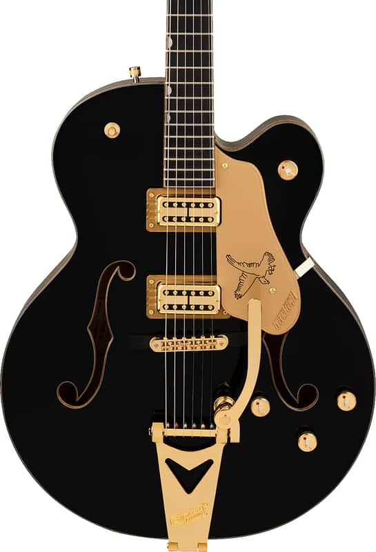 New Gretsch Synchromatic Falcon Hollow-Body Single Cutaway in Black; Comes with Hard Case and Free Shipping! image 1