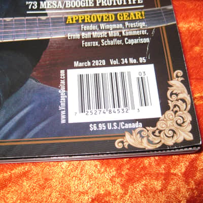 Vintage Guitar Magazine From March 2020 Steve Wariner Issue image 3