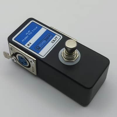 COMPACT XLR PUSH-TO-TALK FOOT SWITCH PEDAL - POPLESS image 1