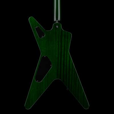 Dean USA ML Flame Top Kahler - Emerald Green Burst #21097 image 4
