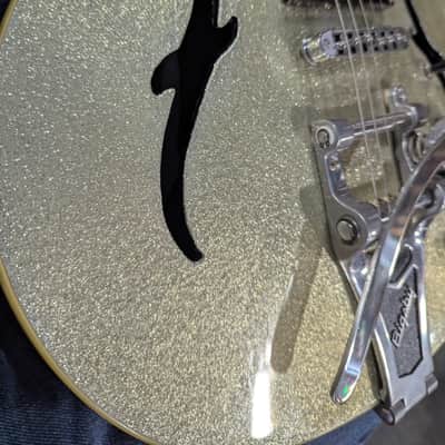 Michael Kelly Semi-hollow guitar - Glitter finish image 11
