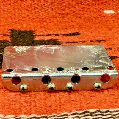 1970's Fender Precision Bass or Jazz Bass Guitar Bridge Circa 1974-1979 image 8