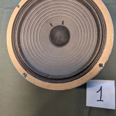 Pair #1 of Vintage 1970s Celestion Made in UK G10S T2348 (10" Guitar Speakers - 25w) image 10
