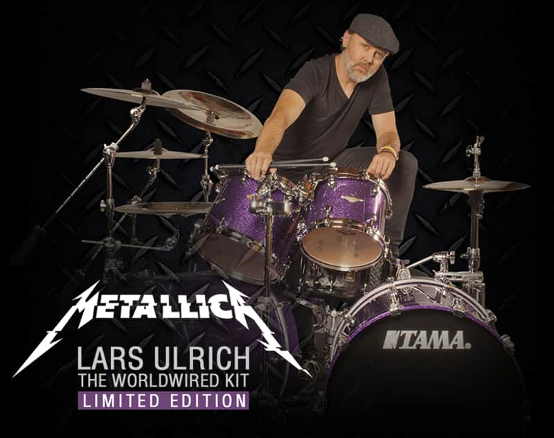 Tama MA62BDZS-DPP Lars Ulrich Signature Worldwired Drum Kit Deeper
