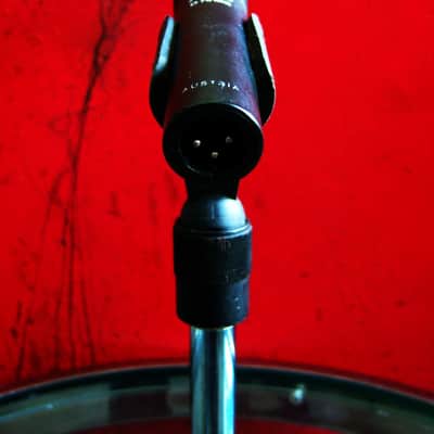 Vintage RARE 1980's AKG D70ME dynamic cardioid microphone 620 OHMS w mic clip DRUMS HORNS image 9