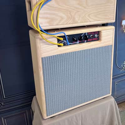 Marla Amps S40-5881 Combo + LIBBY Reverb Unit Natural Polyurethane Satin image 5