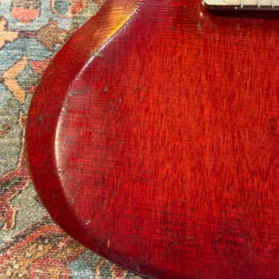 Early 1965 Gibson SG Junior - Cherry - Wide Nut image 8