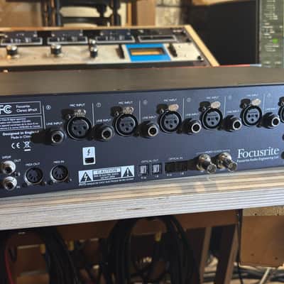 Focusrite Clarett 8Pre X Thunderbolt Audio Interface 2010s - Red image 2