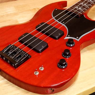 Gibson SG-Z Bass Cherry 2000 USA 4-String 7lbs, 4oz! + Case 30729 image 10