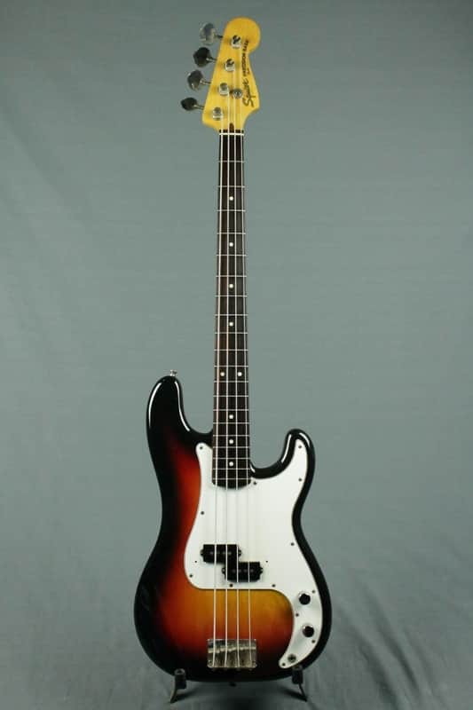Squier Precision Bass 1983-1984 Sunburst image 1