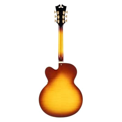 D'Angelico Excel EXL-1 Hollow Body Guitar - Dark Iced Tea Burst - Open Box image 8