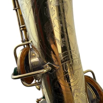 Conn Gold Plated New Wonder 8m C Melody Saxophone w/PORTRAIT EXTRA ENGRAVING image 12