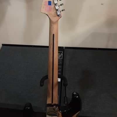 Fender Custom scalloped from ripchord guitars Reliced Sunburst image 5