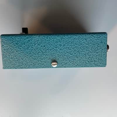 Pigeon FX Hornsby Skewes Treble Booster 2000's - teal, hammered finish image 7