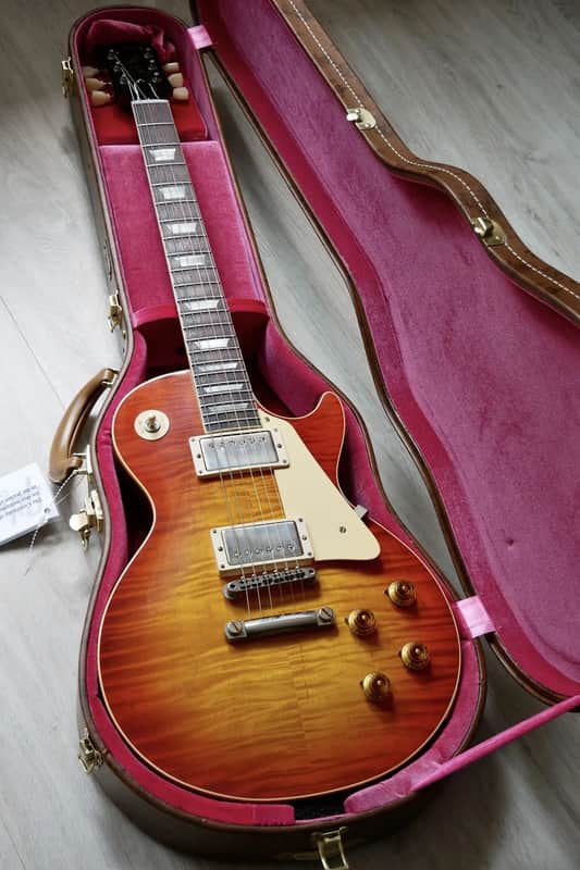 Gibson Custom Shop Murphy Lab 1959 Les Paul Reissue Ultra Light Aged Factory Burst image 1