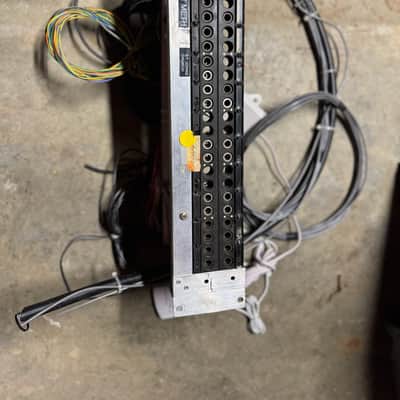 Vintage Longframe TT Bantam Patchbay & Cabling - Recording Studio Broadcast / Military Belden 8451 image 2