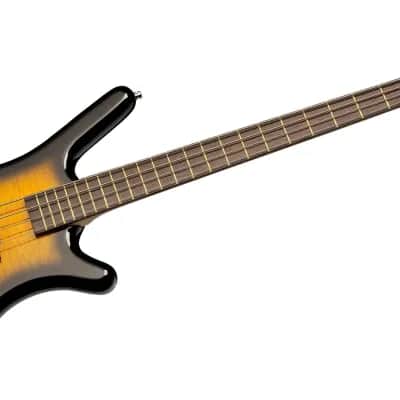Warwick RockBass Corvette Classic, 4-String - Almond Sunburst Transparent High Polish image 2