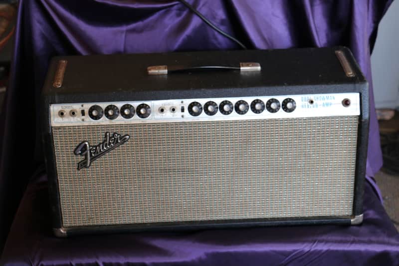 Fender Dual Showman Reverb TFL 5000D Silverface 1969 Black image 1