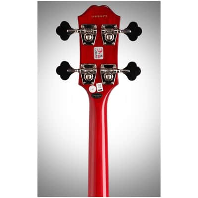 Epiphone EB-3 Electric Bass, Cherry image 7