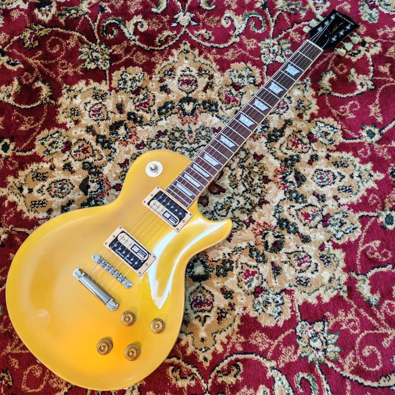ESP Edwards Les Paul Gold Top E-LP-STD w/ Seymour Duncan PU, Japan MIJ image 1