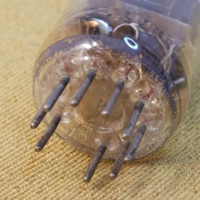 RCA 6CG7 tNOS AT1000 TESTED Balanced! PI Vacuum Tube T1 blackplate dual triode 1954-1959 image 9