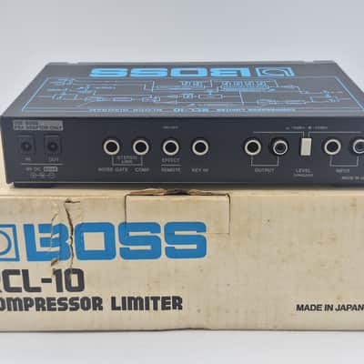 🎶Boss RCL-10 Micro Rack Series Compressor Limiter 1985 - 1990 - Black🎵 image 3