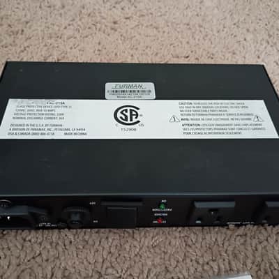 Furman AC-215a Compact Power Conditioner 2010s - Black image 4