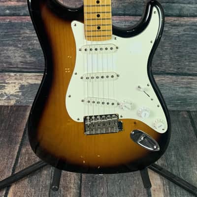Used White Tiger MIJ USA Designed Strat Style Electric Guitar with Case image 2